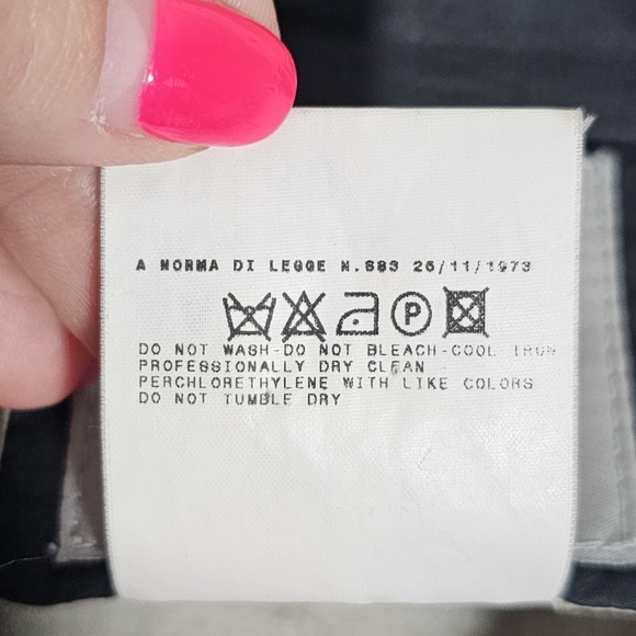 Versace Reverse Cotton Blend Coat Size Large fits like a medium. - Picture 9 of 14